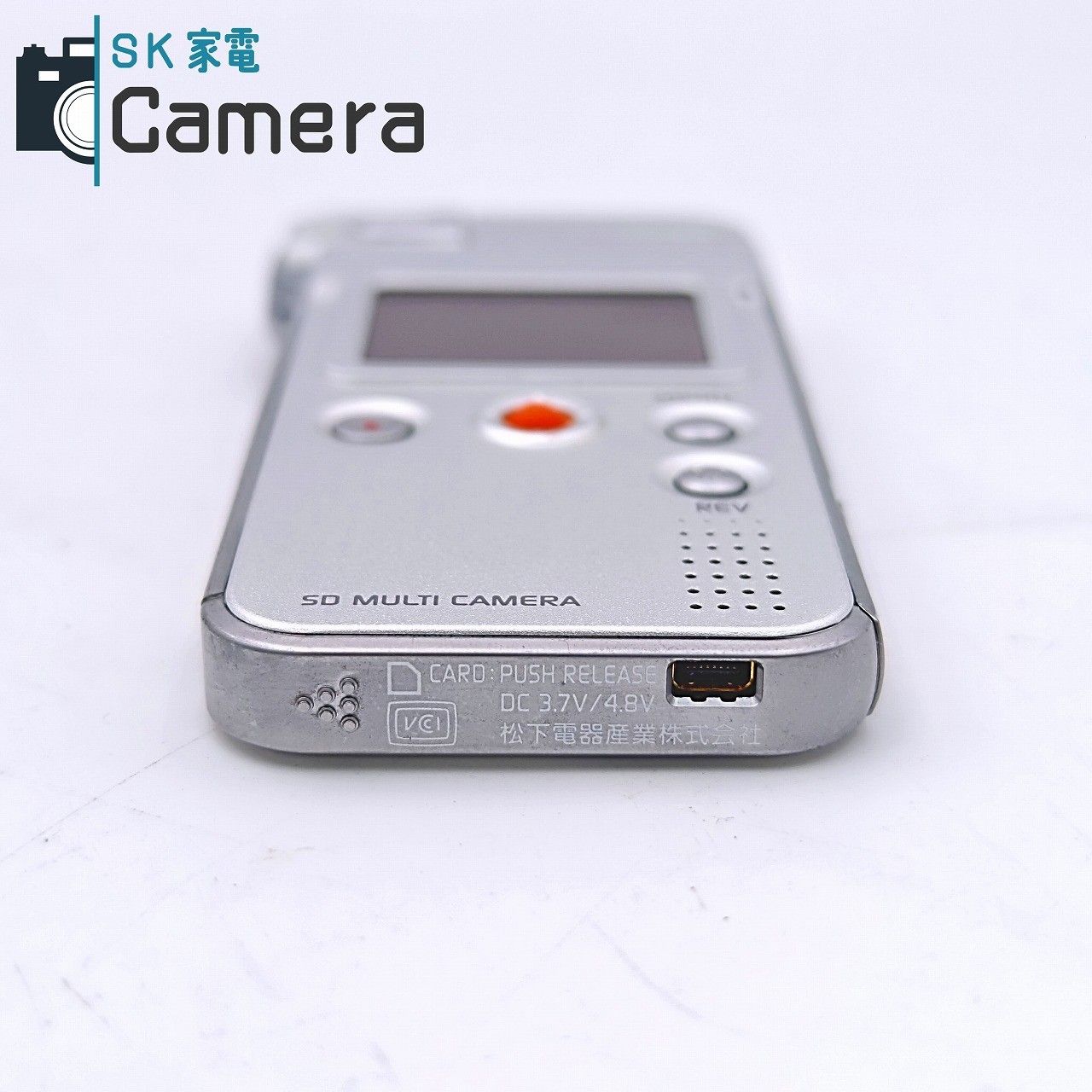 中古】 Panasonic D-snap SV-AS10 パナソニック 電池 充電器 SD64MB付