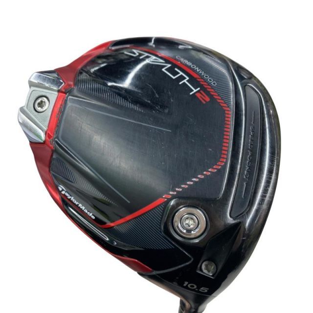【中古】 テーラーメイド STEALTH2 10.5° ドライバー DR SPEEDER NX GREEN 60 (フレックスS) メンズ 男性用 右利き 右用 Cランク ゴルフクラブ