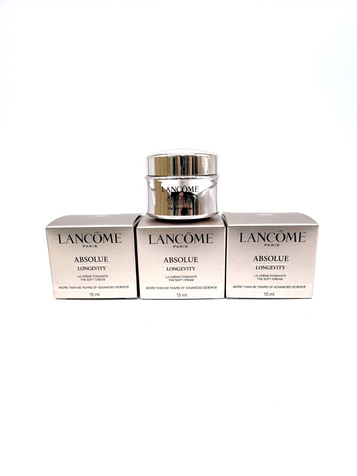 LANCOME】ランコム アプソリュ ザ ソフトクリーム 15ml 3個セット 新品
