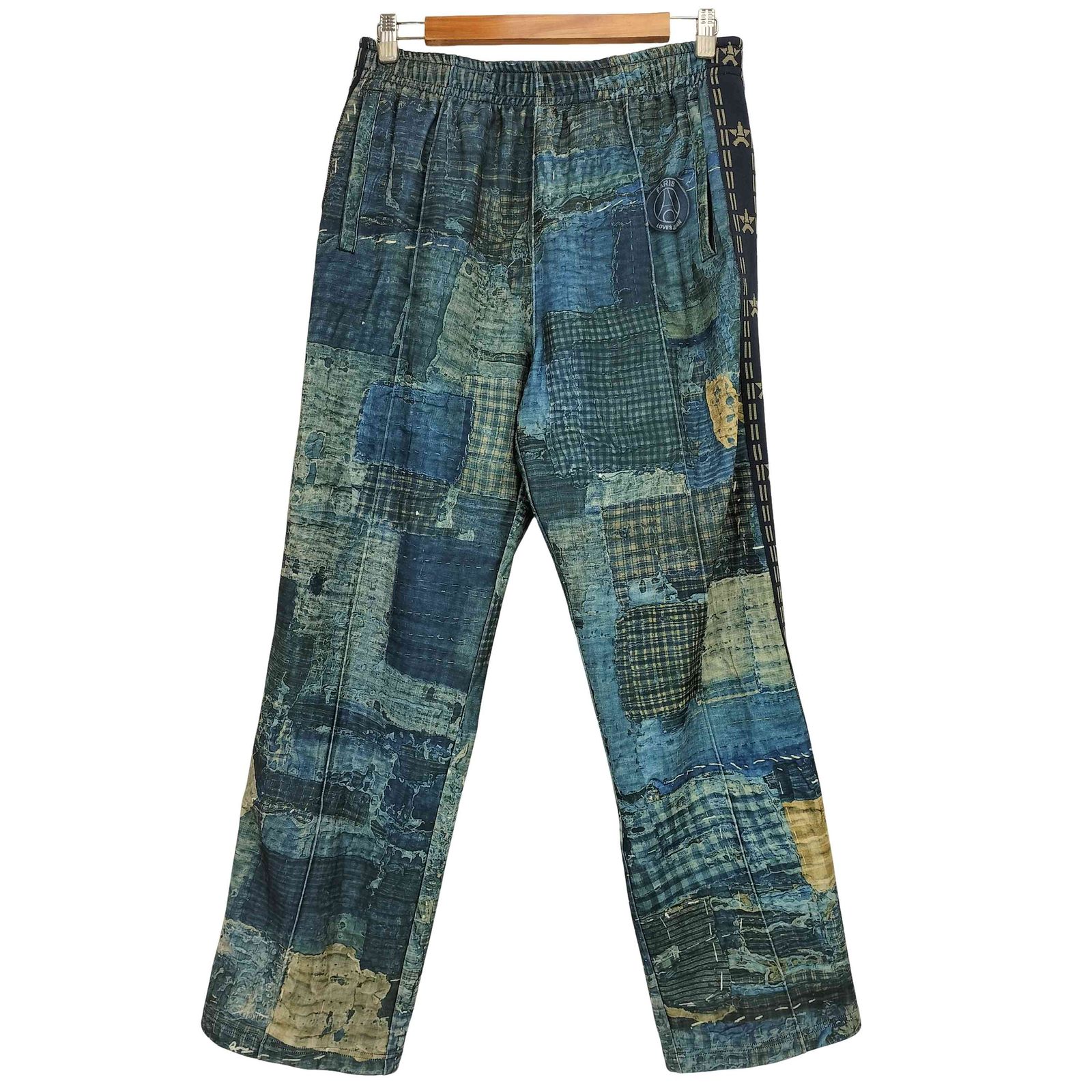 パリサンジェルマン PARIS SAINT GERMAIN BORO PRINTED TRACK PANTS 襤褸 プリント トラックパンツ メンズ JPN：L