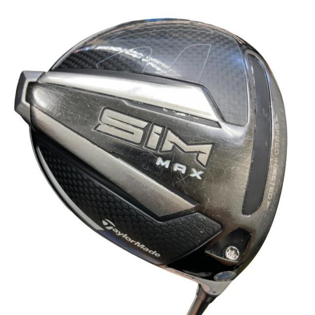 【中古】 テーラーメイド SIM MAX 9° ドライバー DR TENSEI BLUE TM50(DR) (フレックスS) メンズ 男性用 右利き 右用 Cランク ゴルフクラブ