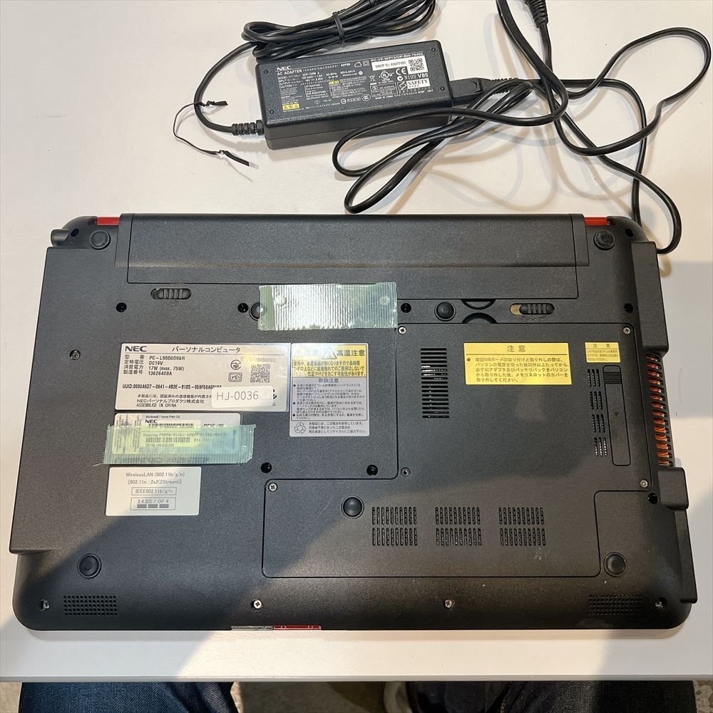 ジャンク NEC Lavie LS550/DS6R メモリ4GB - メルカリ