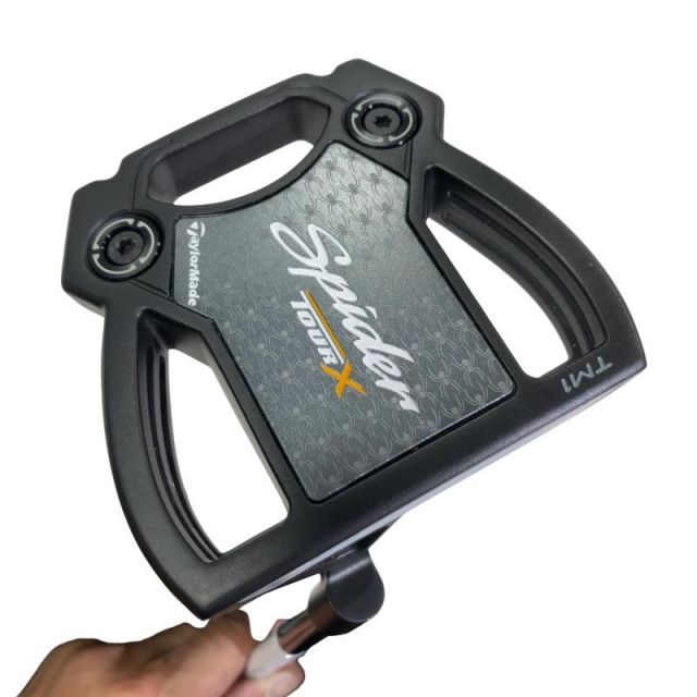 【中古】 テーラーメイド Spider TOUR TRUSS TM1 34インチ パター PT スチール (フレックスその他) メンズ 男性用 右利き 右用 Bランク ゴルフクラブ