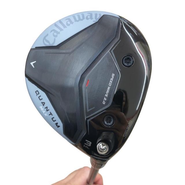 【中古】 キャロウェイ QUANTUM MAX 3HL フェアウェイウッド FW 純正特注シャフト (フレックスS) メンズ 男性用 右利き 右用 Aランク ゴルフクラブ