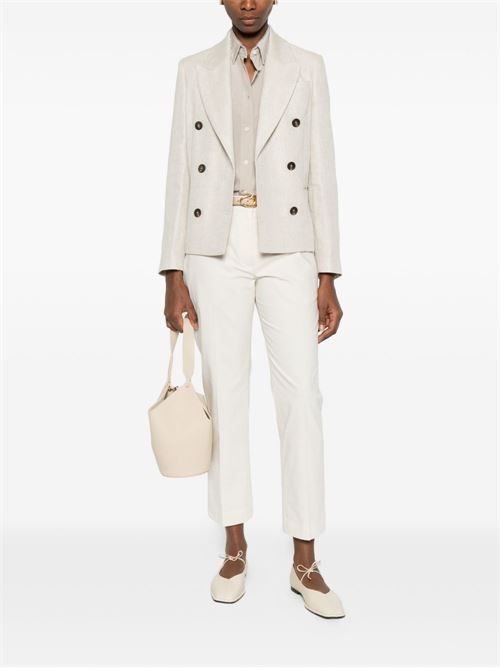 BRUNELLO CUCINELLI リネン ダブルジャケット 送料無料 - メルカリ