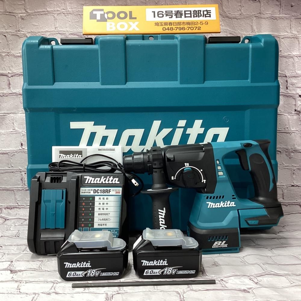 【未使用・長期保管品】makita/マキタ HR244DRGX 18V充電式ハンマドリル② 【201】