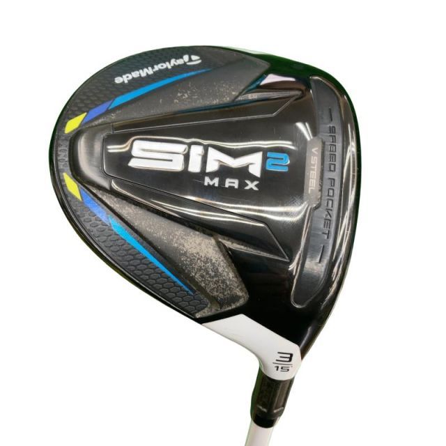 【中古】 テーラーメイド SIM2 MAX 3W フェアウェイウッド FW Tour AD HD-6 (フレックスS) メンズ 男性用 右利き 右用 Cランク ゴルフクラブ 20,050円