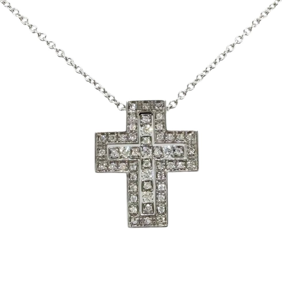 ダミアーニ ベルエポック ネックレス 18金 K18ホワイトゴールド ダイヤモンド レディース Damiani 中古 ダミアーニ