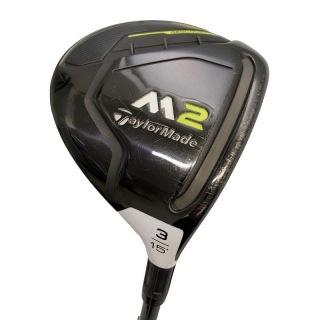 【中古】 テーラーメイド M2(2017) 3W USA フェアウェイウッド FW REAX 65(M2 2017FW) (フレックスS) メンズ 男性用 右利き 右用 Dランク ゴルフクラブ