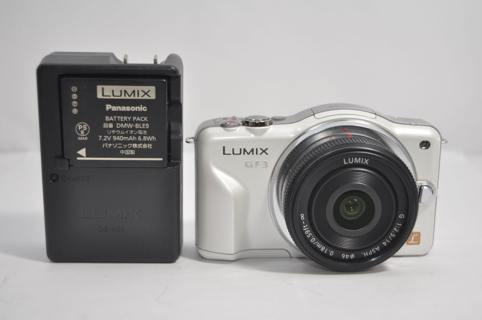 Panasonic パナソニック LUMIX GF3 レンズキット シェルホワイト