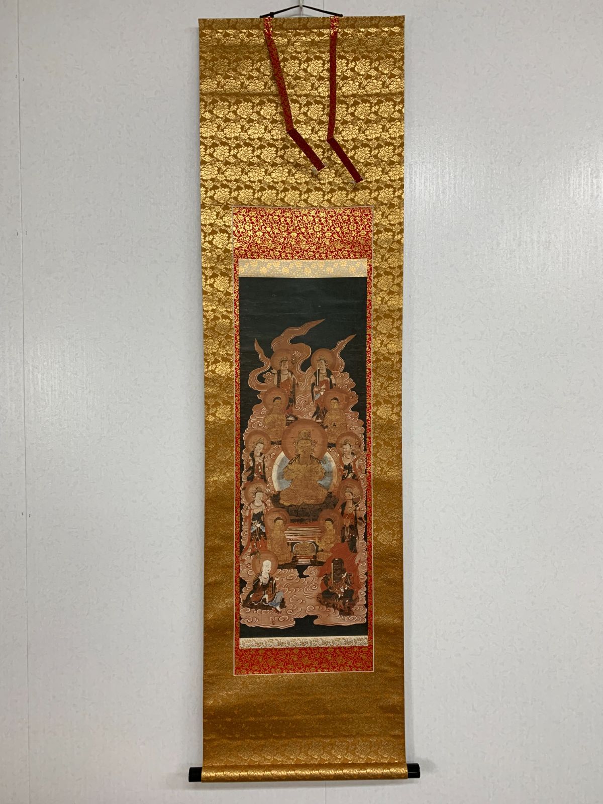 【掛け軸】520 仏画仏教美術「十三仏」印刷工芸 #茶掛 #掛軸 #古美術 #骨董 #お値下げ歓迎 #まとめてお取引歓迎