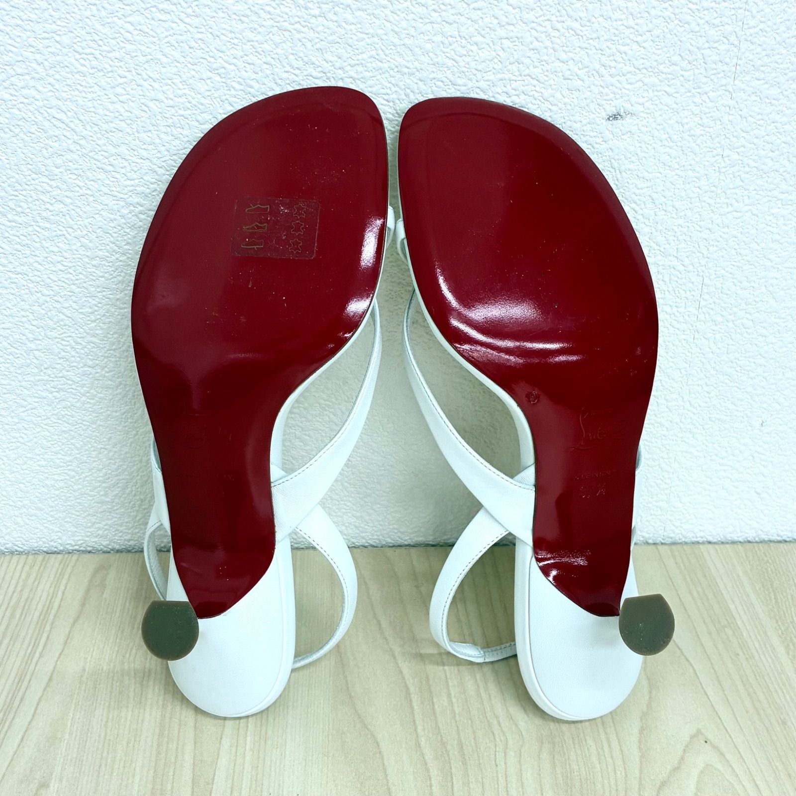 クリスチャンルブタン ChristianLouboutin】新品・未使用品！レザー 