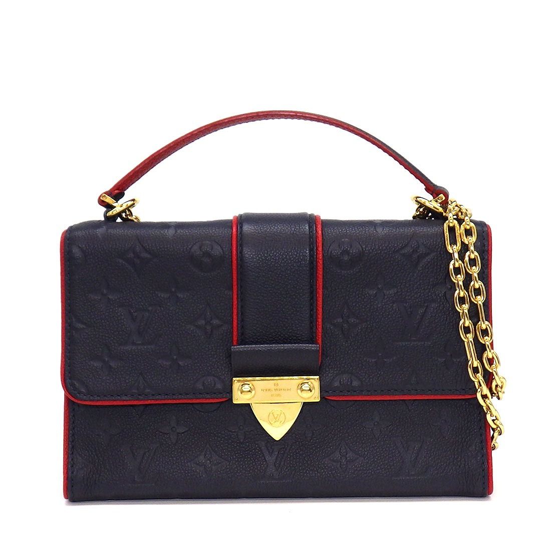 ルイ・ヴィトン LOUIS VUITTON ショルダーバッグ サンシュルピス PM M43394 2017年 マリーヌルージュ モノグラムアンプラント 【中古】 119,900円