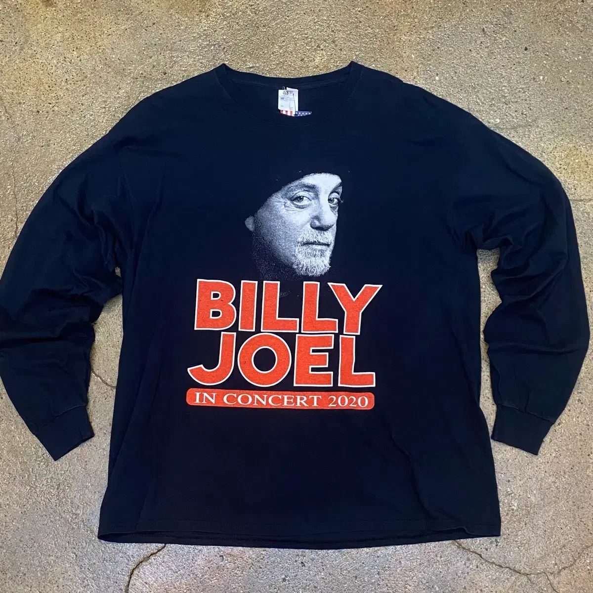 アメリカ ヴィンテージ billy joel グラフィック 半袖Tシャツ