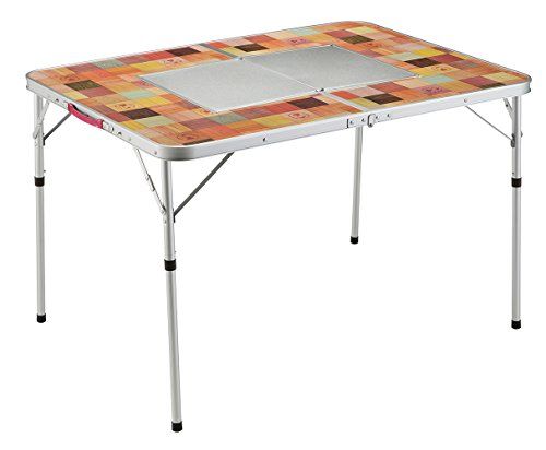 Coleman(コールマン) テーブル ナチュラルモザイクBBQテーブル 110プラス 2000026760（サイズ: 約110×80×30/70（h）cm / カラー: 無）