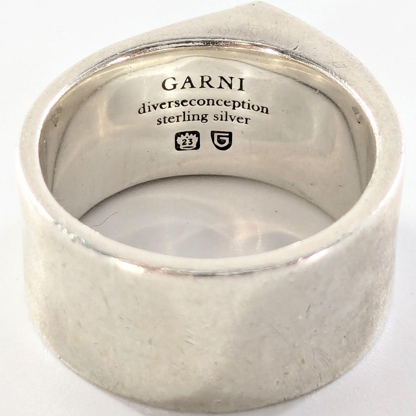 GARNI ガルニ リング シルバー sterling silver 19号 15.6g メンズ