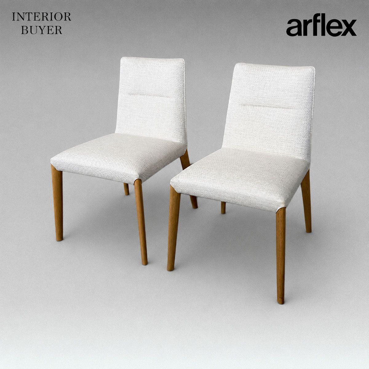 arflex アルフレックス ELEGA 15 エレガ ダイニング チェア 2脚セット 