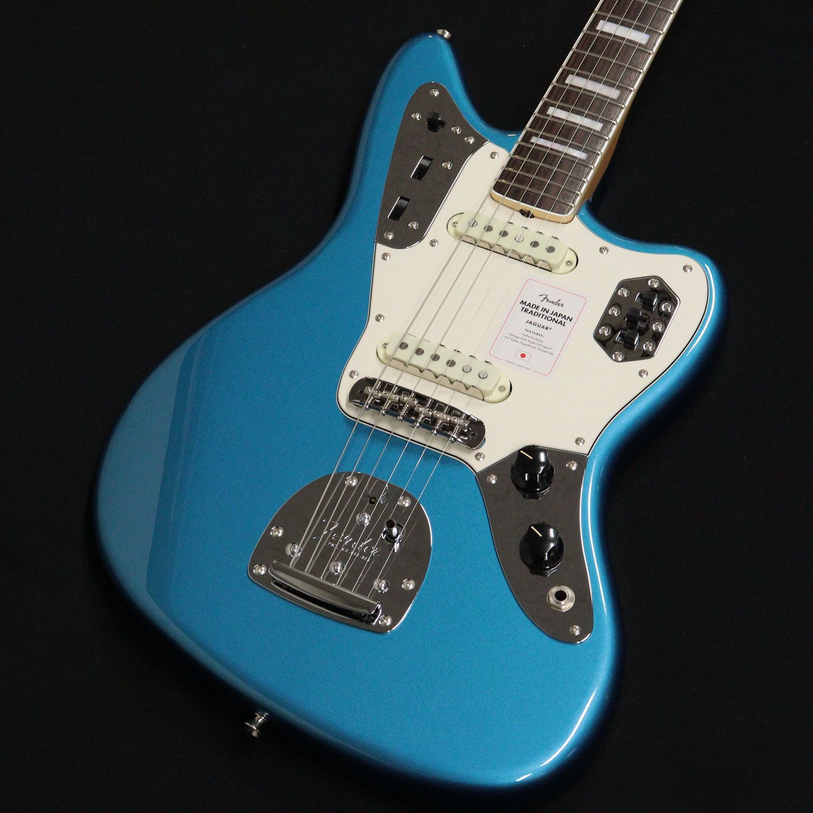 【新品・メーカー２年保証付属】Fender Made in Japan Traditional Late '60s Jaguar® Lake Placid Blue 【軽量3.25kg】