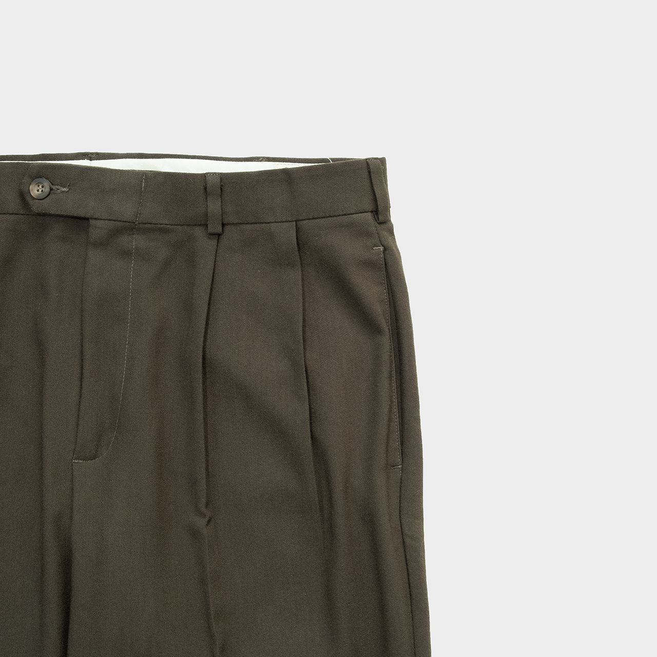90s SLATES 2-pleated Wide Slacks - メルカリ
