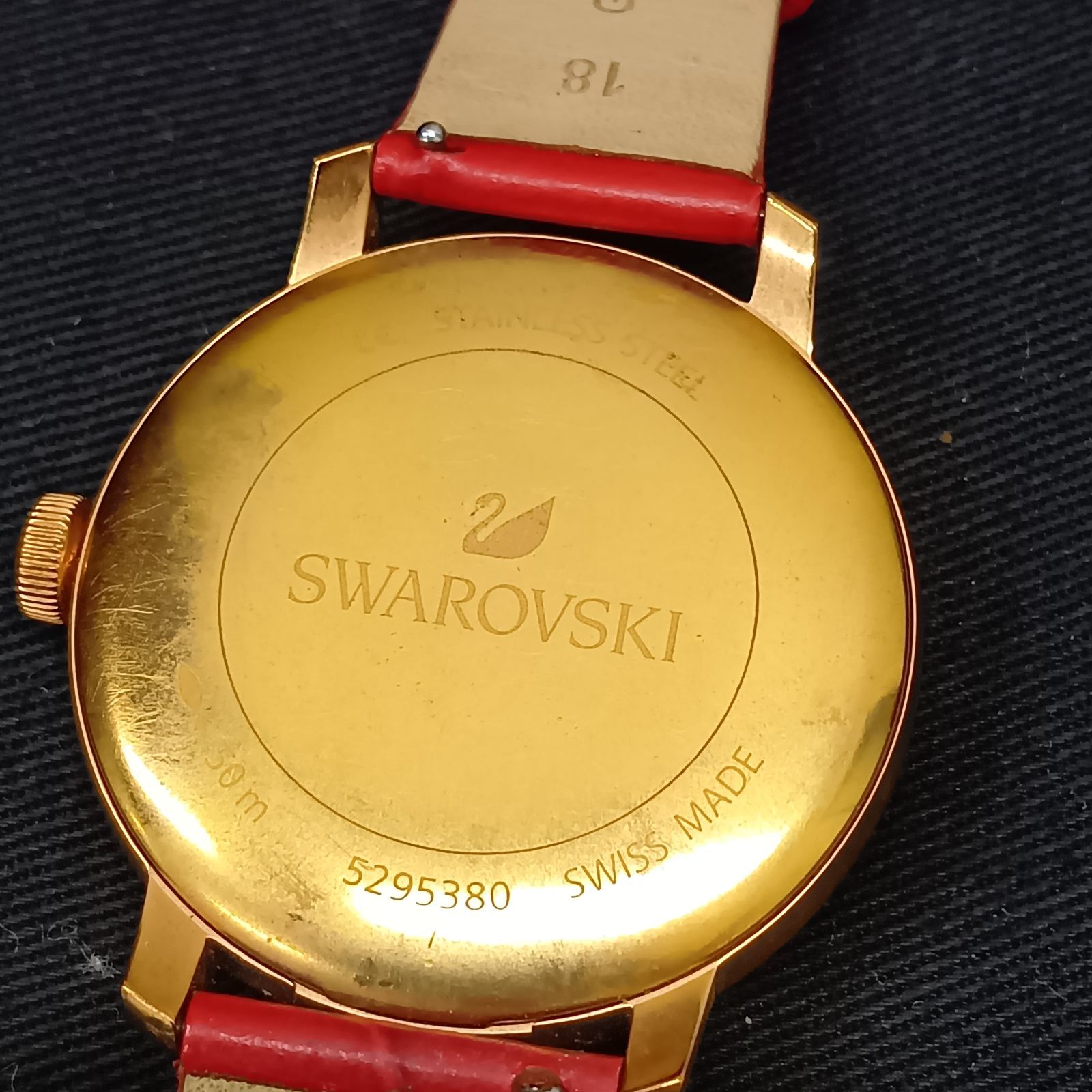 SWAROVSKI 腕時計 クリスタルライン アワーズ レディース