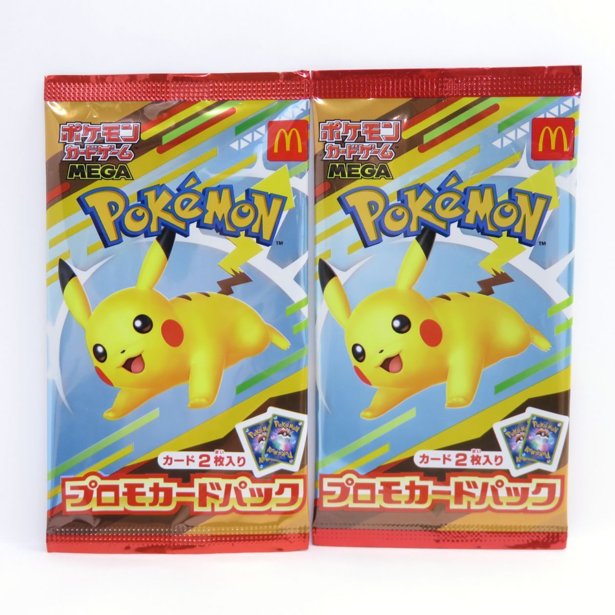 未開封】ポケモンカードゲーム MEGA プロモカードパック マクドナルド