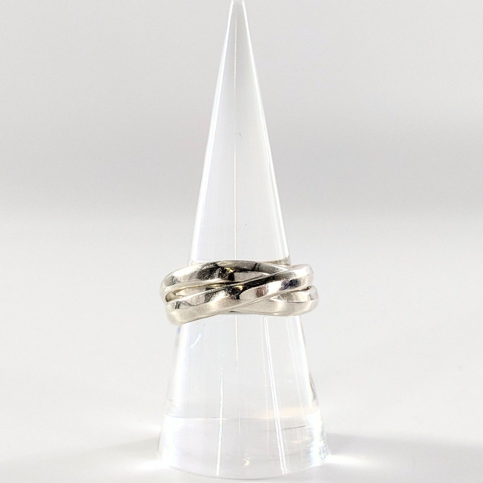 GARNI ガルニ 3連リング シルバー 925 Silver 16号 8.8g【QG-285