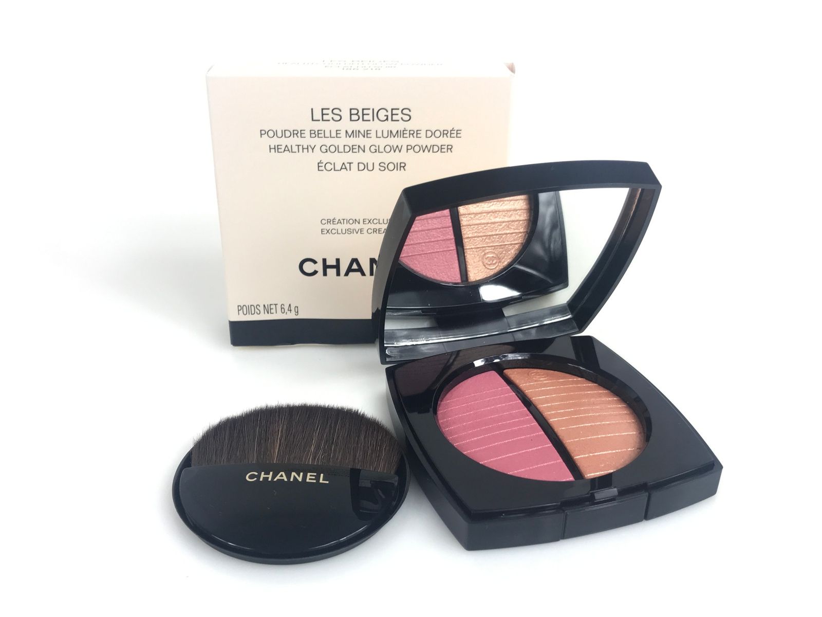 未使用　シャネル 　CHANEL　レ ベージュ ヘルシー ゴールデン グロウ パウダー フェイスカラー　エクラ ドゥ　ソワール　 送料無料