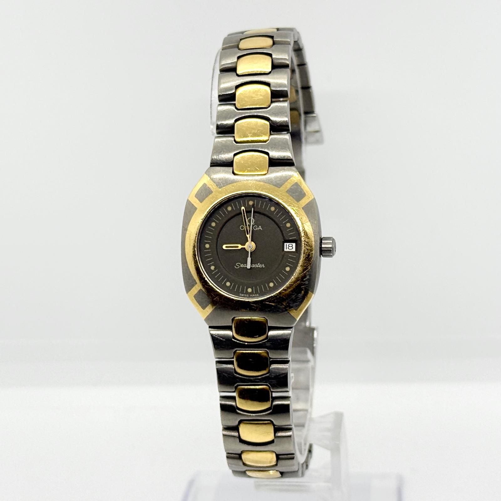 OMEGA オメガ SEAMASTER シーマスター ポラリス 796.0855 グレー QZ