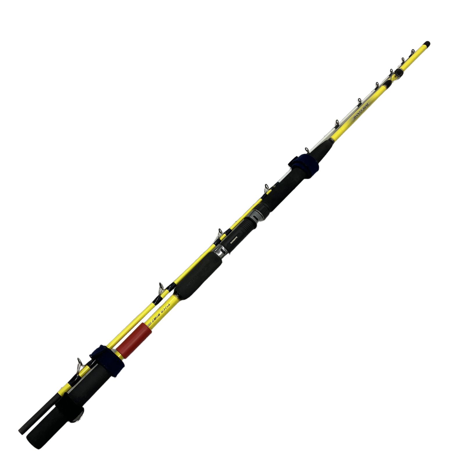 SHIMANO ヤリイカ 乗り調子 195 ひび割れあり 船竿 ロッド 釣竿 釣具 フィッシング ジャンク C11452559
