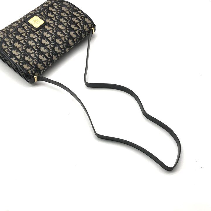 良品 Christian Dior ディオール トロッター ショルダー バッグ 肩掛け