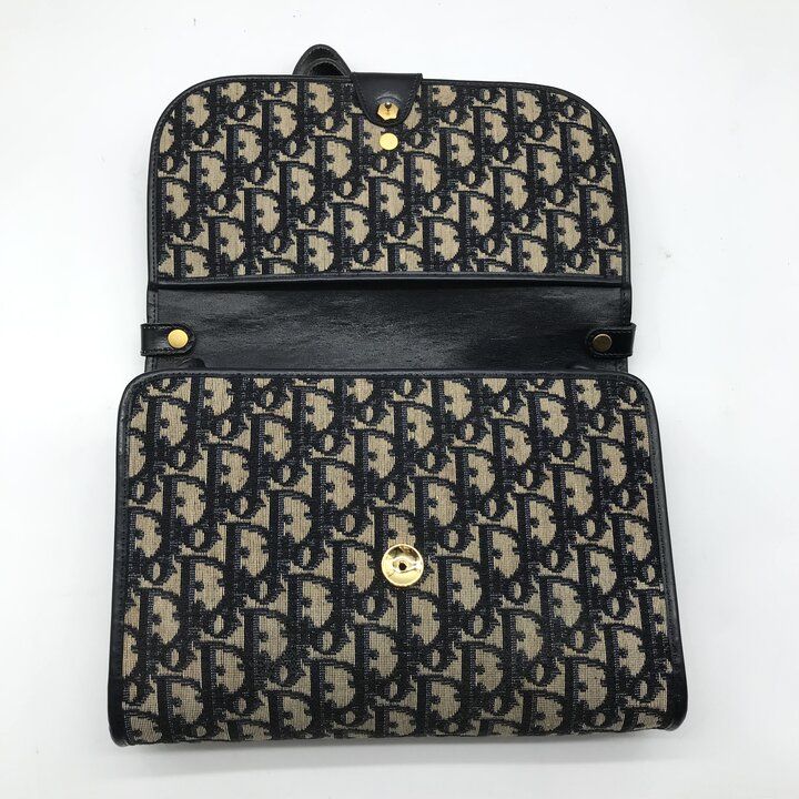 良品 Christian Dior ディオール トロッター ショルダー バッグ 肩掛け