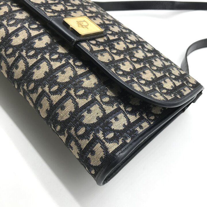 良品 Christian Dior ディオール トロッター ショルダー バッグ 肩掛け