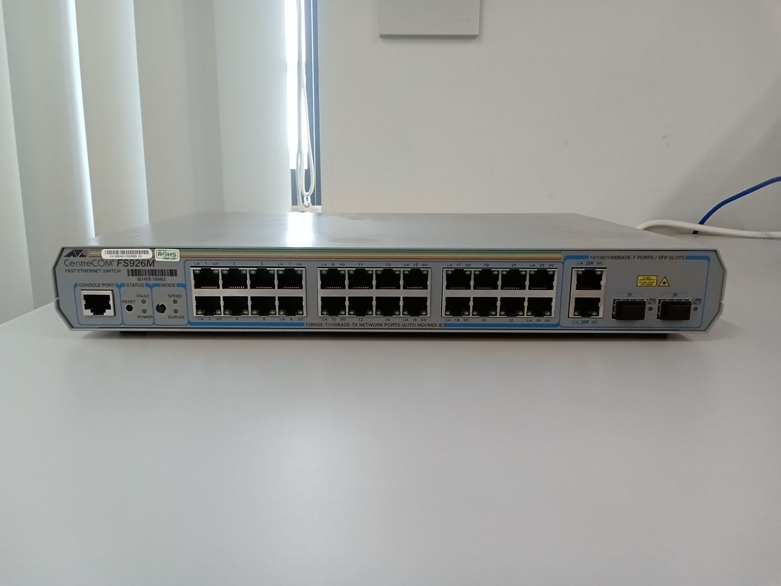 アライドテレシス CentreCOM FS926M L2スイッチ - メルカリ
