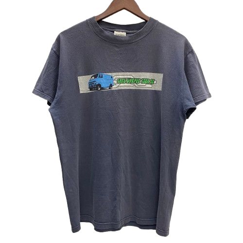 ヴァンズ Vans 90's warped tour 98年製 フェード Tシャツ ネイビー Mサイズ 201MT-6327 VB