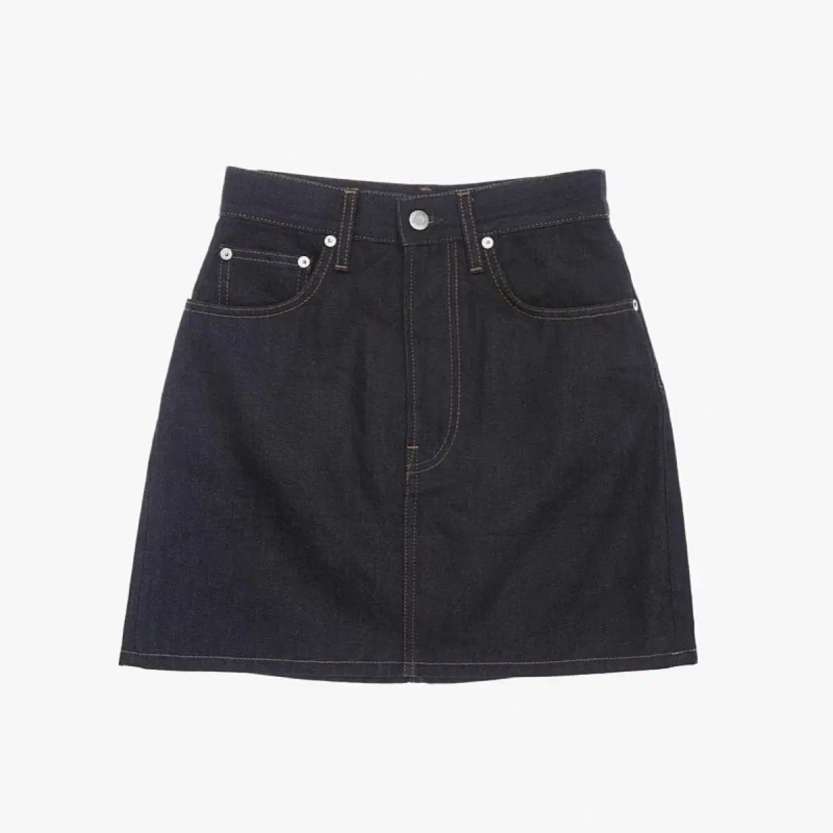 ヘルムート・ラング Helmut Lang 生デニム スカート Indigo デニムスカート