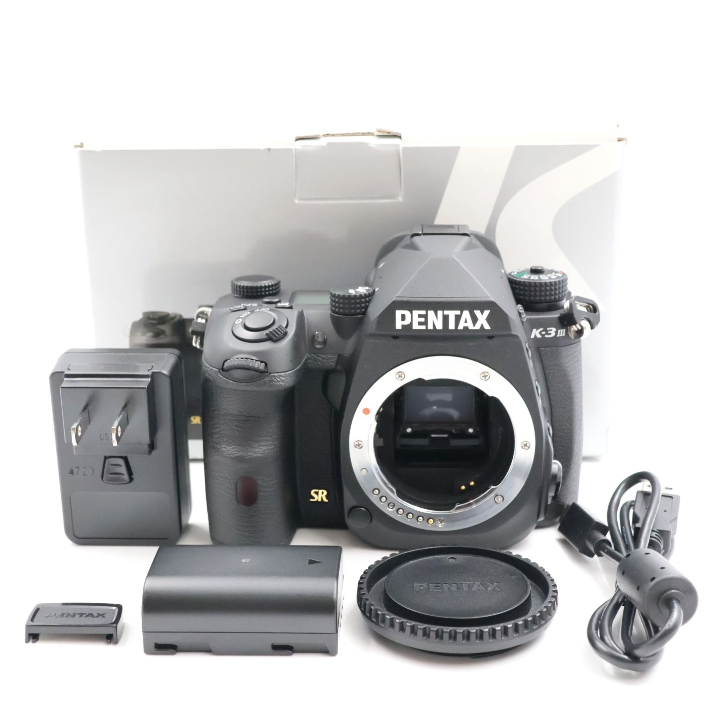 ■シャッター数2838枚！極上品■ PENTAX K-3 Mark III ボディ ブラック デジタル一眼レフカメラ ペンタックス