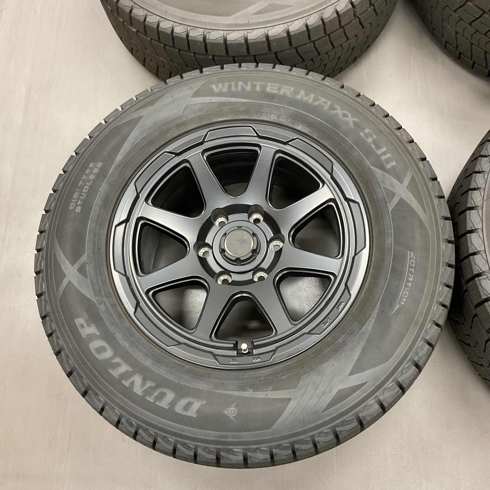 DUNLOP WINTER MAXX SJ8+ 265/65R17 WEDS アドベンチャー スタット 
