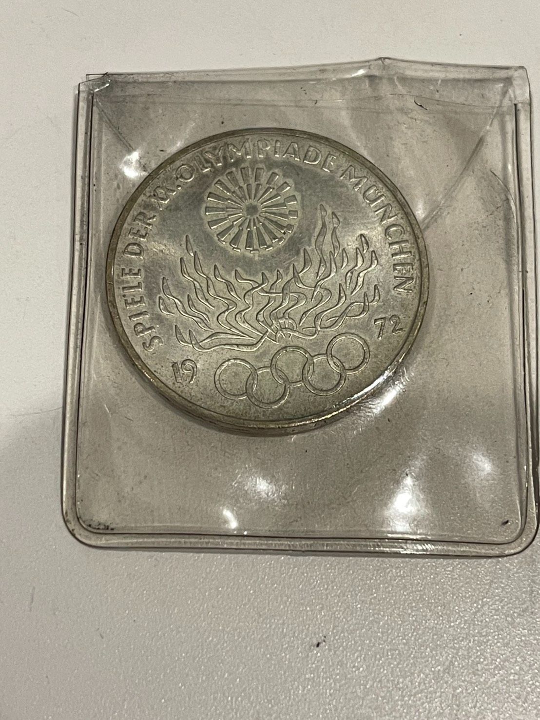 実測画像あり】西ドイツ 10マルク銀貨 1972 ミュンヘンオリンピック