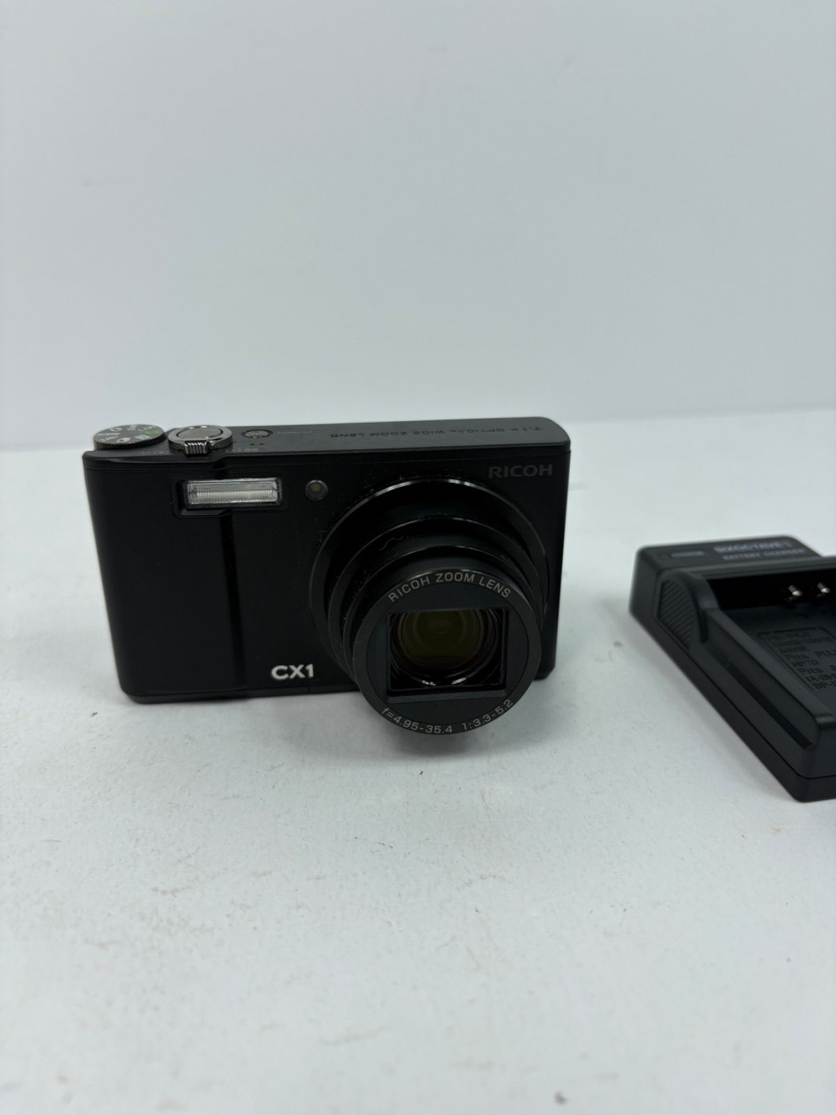 RICOH CX1 ブラック コンパクトデジタルカメラ 動作確認済 互換