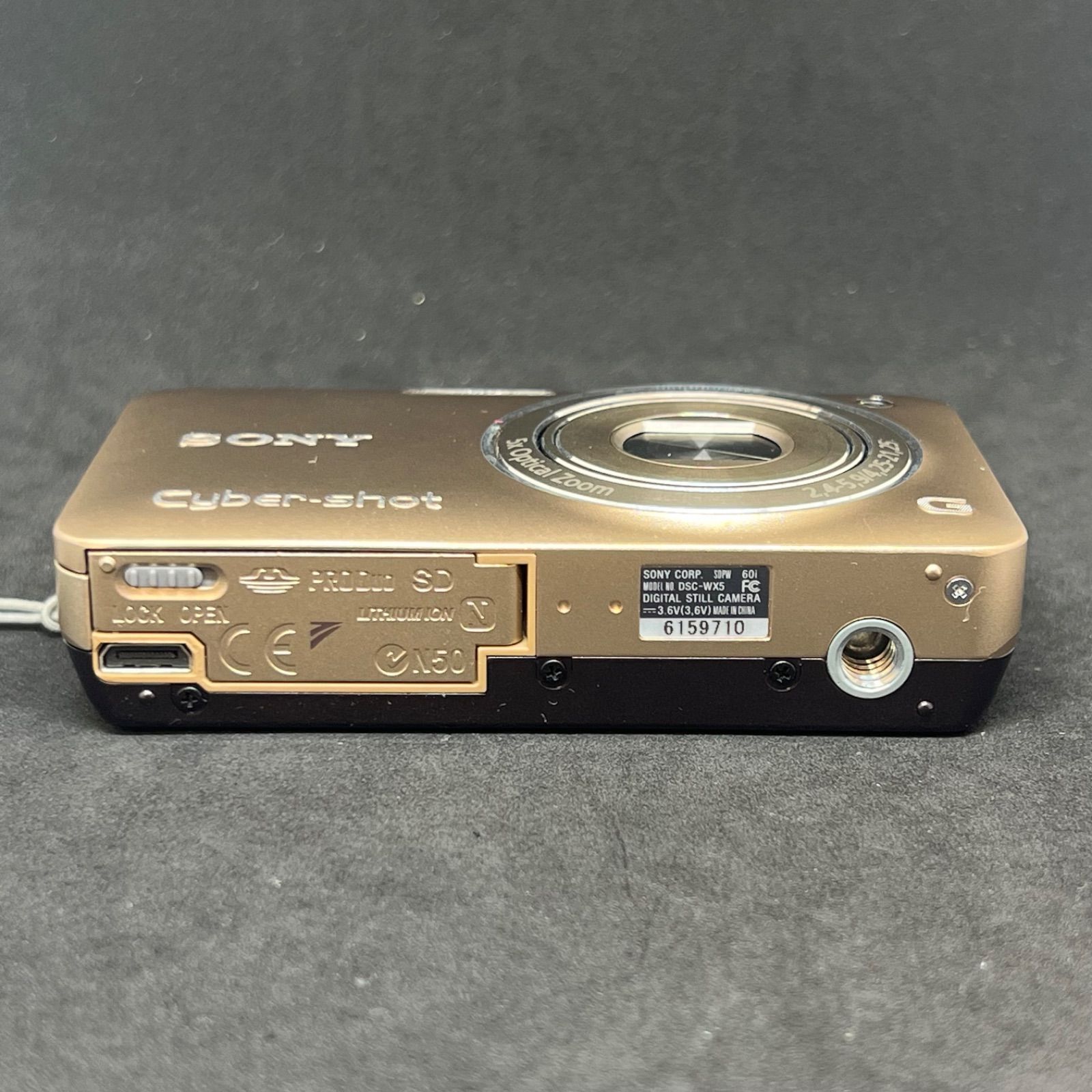 T6555 【 通電確認済み 】 SONY ソニー Cyber-shot サイバーショット