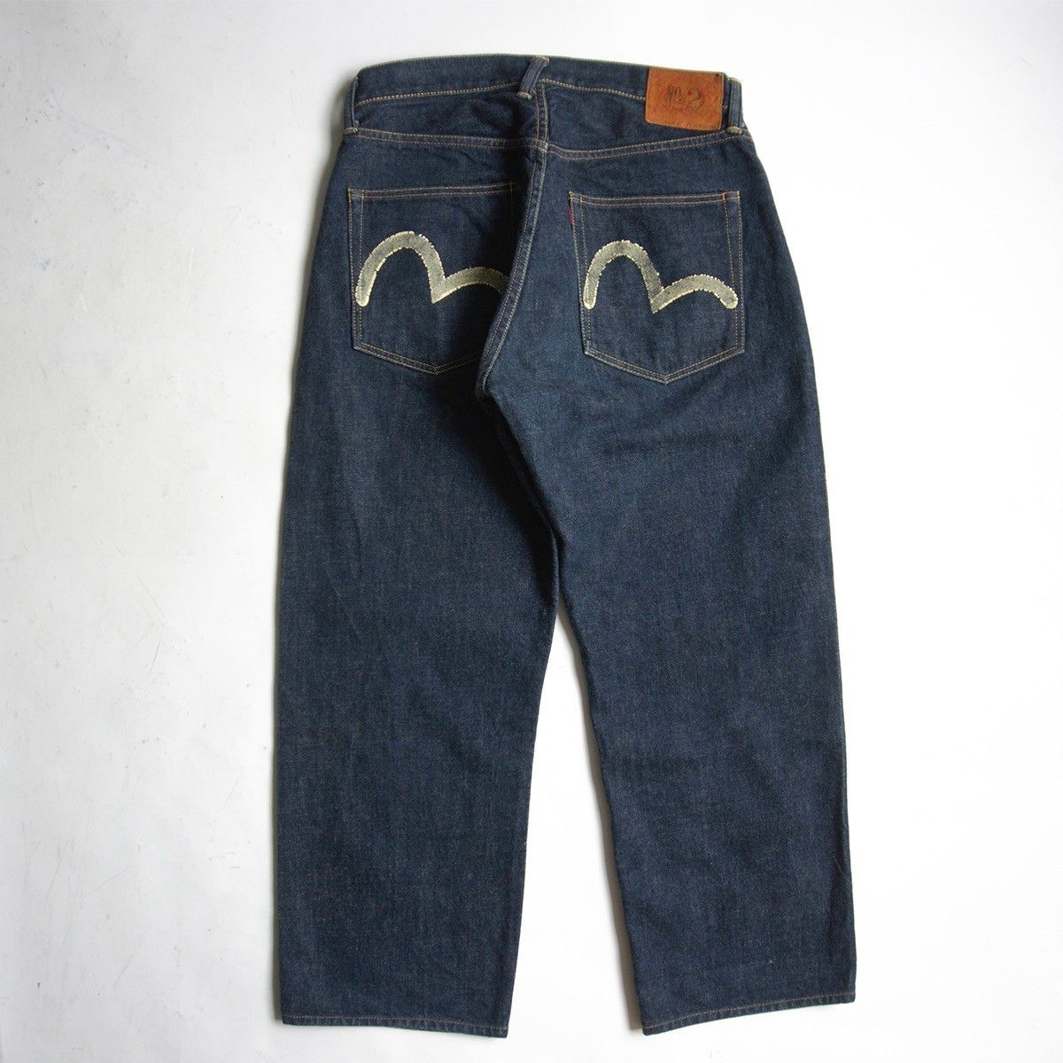 美品/濃紺】EVISU 【LOT.2001 デニムパンツ】33×35 エビス ジーンズ