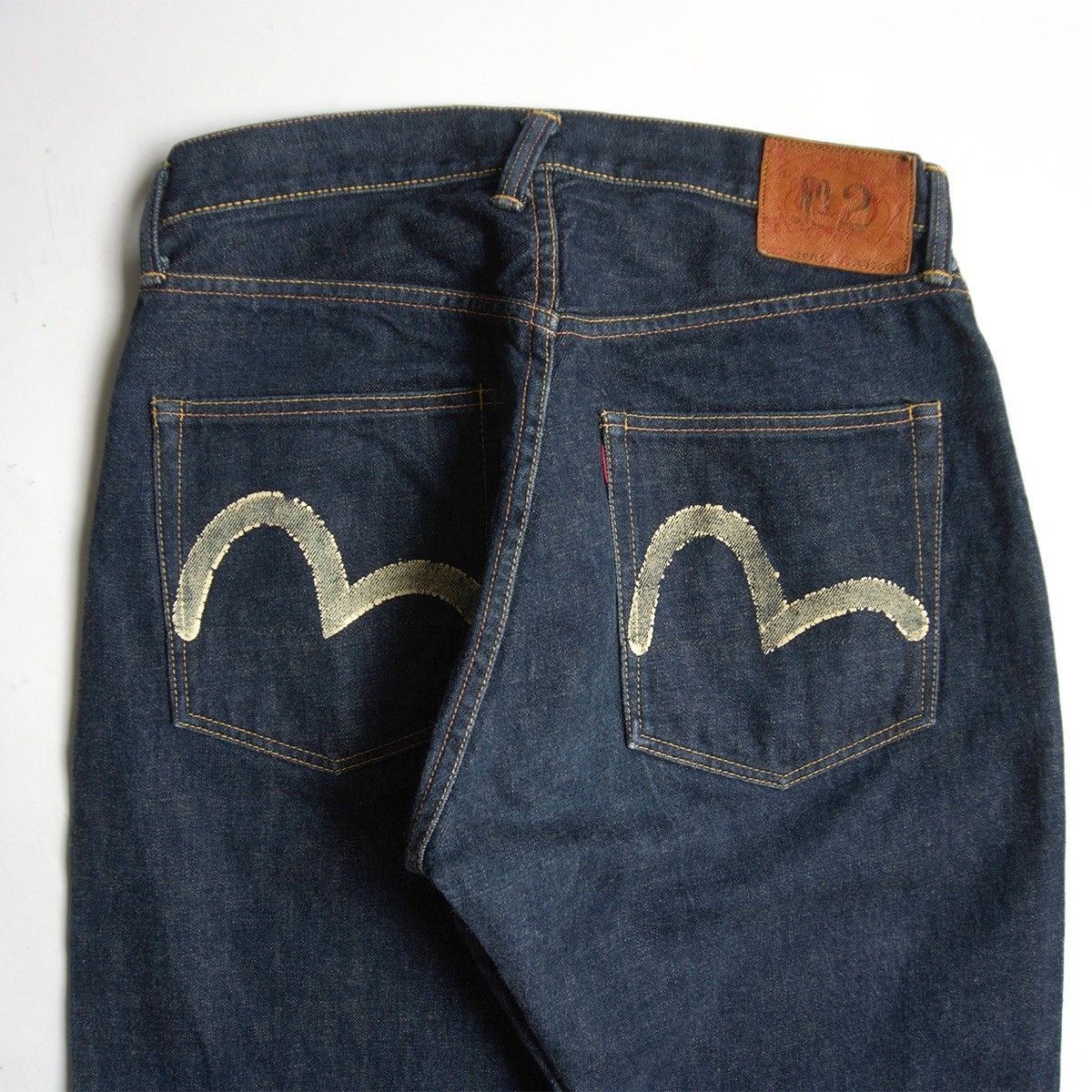 美品/濃紺】EVISU 【LOT.2001 デニムパンツ】33×35 エビス ジーンズ