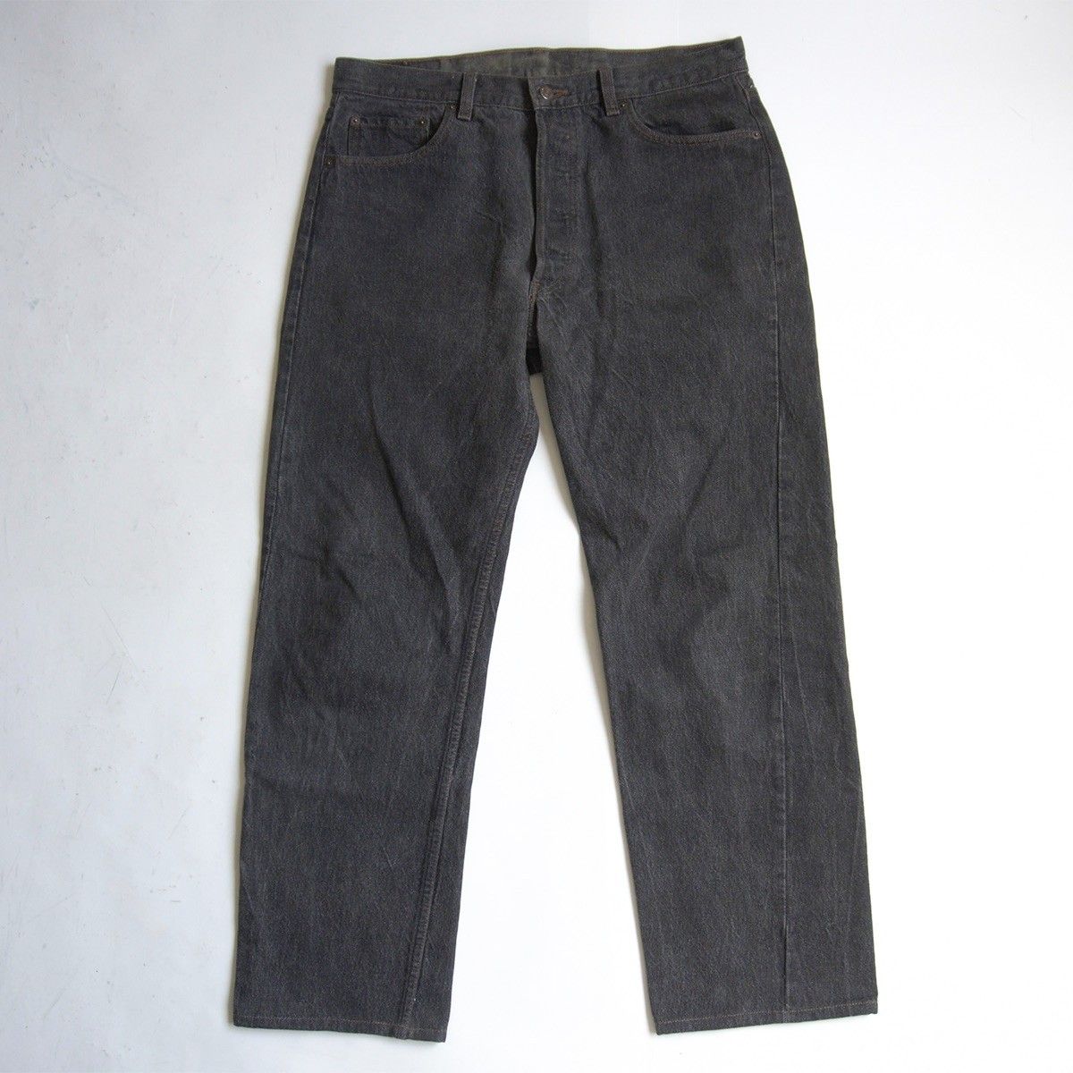 【先染め/状態良好】 LEVI'S 【80s/501 ブラックデニム デニムパンツ】36×36 リーバイス アメリカ製 80年代 wxl 26070232 先染め/状態良好】 LEVI'S 【80s/501 ブラックデニム デニムパンツ】36