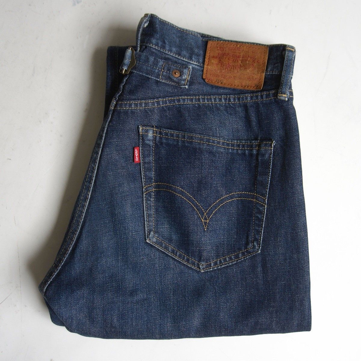 雰囲気抜群】 LEVI'S 【 702XX ビッグE デニムパンツ 】32×36 旧日本製