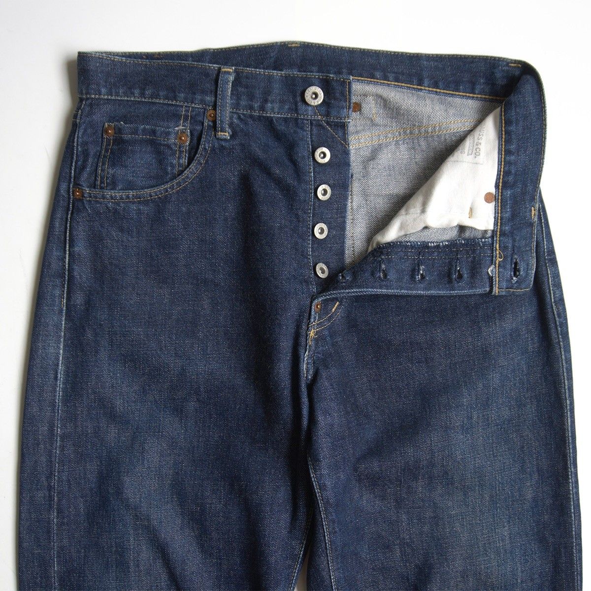 雰囲気抜群】 LEVI'S 【 702XX ビッグE デニムパンツ 】32×36 旧日本製