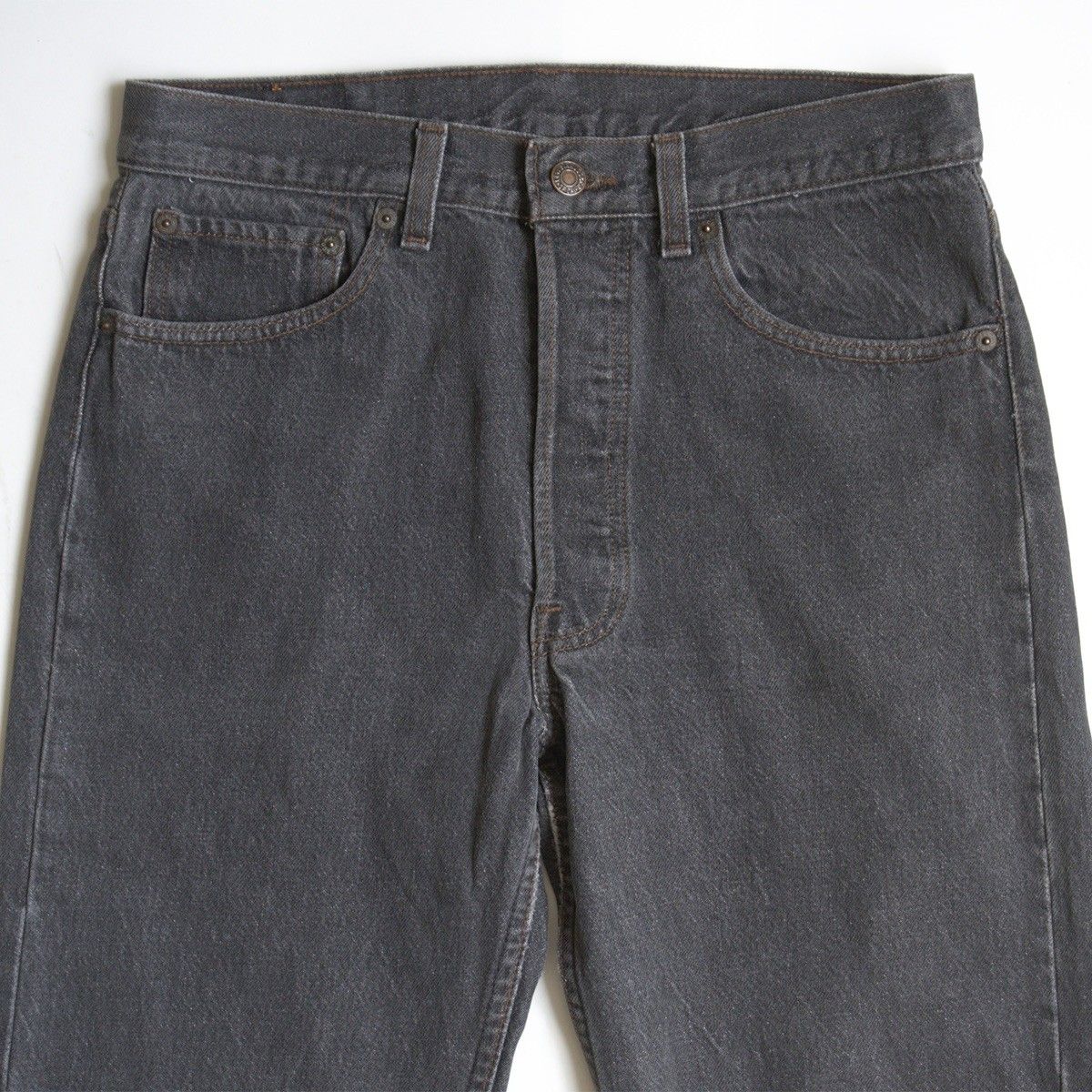 先染め】 LEVI'S 【80s/501 ブラックデニム デニムパンツ】32×32
