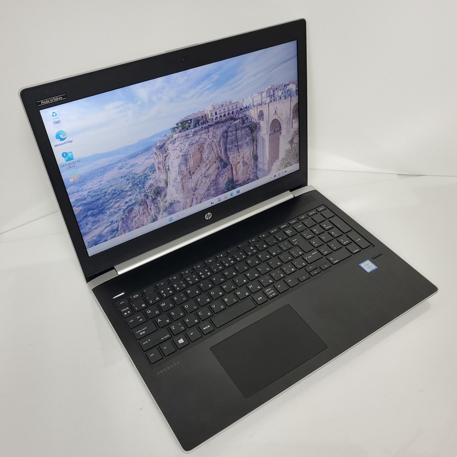 バッテリー100％！ノートPC・HP ProBook 450 G5・Intel Core i5・メモリ8GB・SSD256GB ・Win11 Pro　#002776