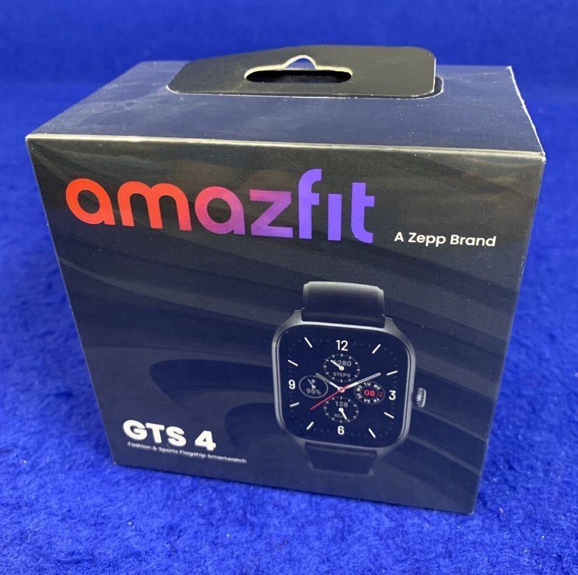 新品 Amazfit GTS 4 43mm スマートウォッチ インフィニットブラック