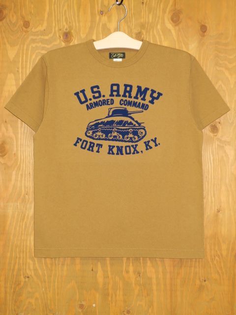 コリンボ Tシャツ TANK COMMAND デザートオーカー