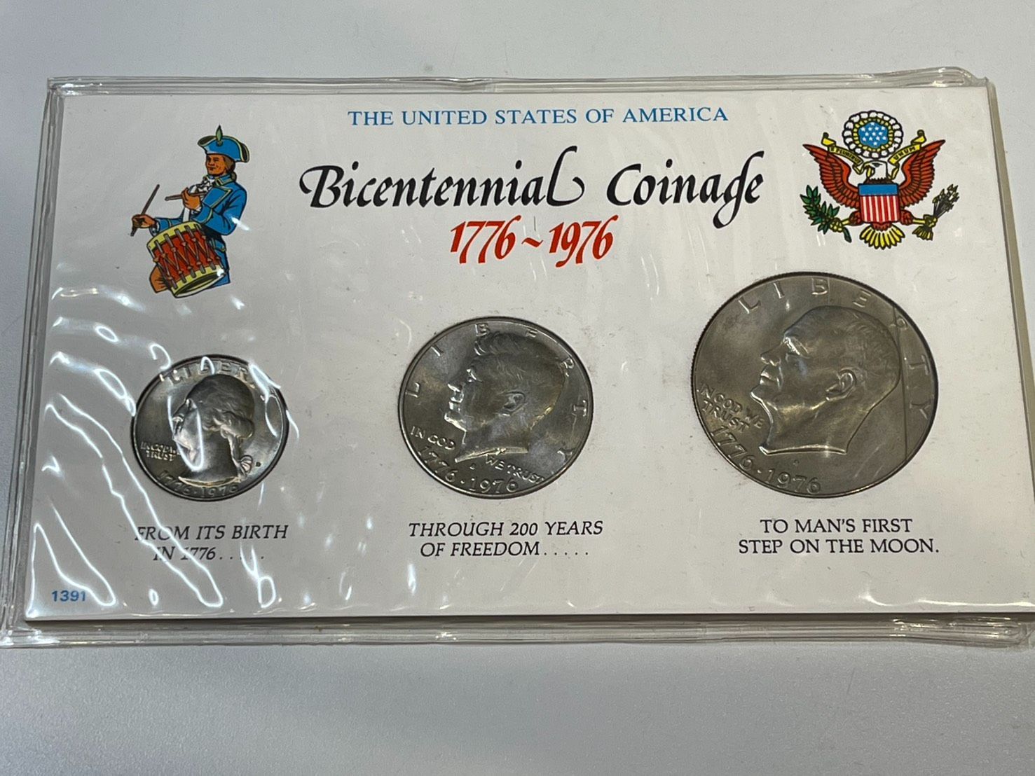 美品】アメリカ建国200周年 記念コイン 3点 - メルカリ
